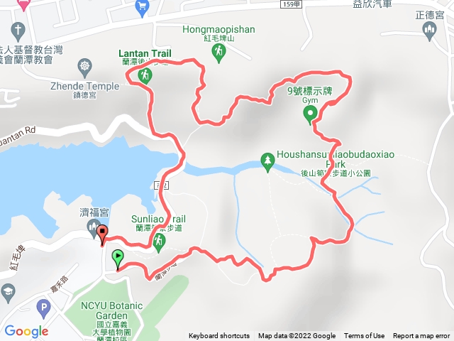 蘭潭後山步道