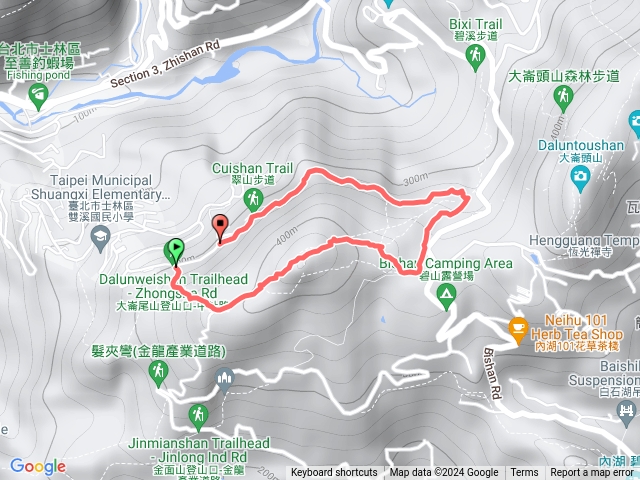 大崙尾山健行步道