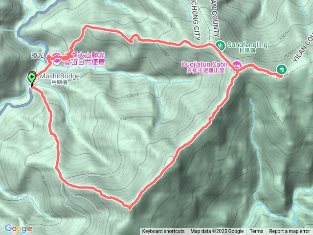 20230928平多縱走O繞(馬塒橋進、勝光出)