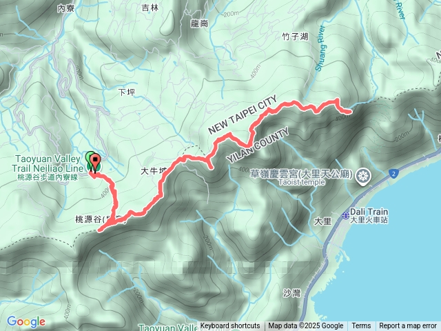 桃源谷到埡口預覽圖