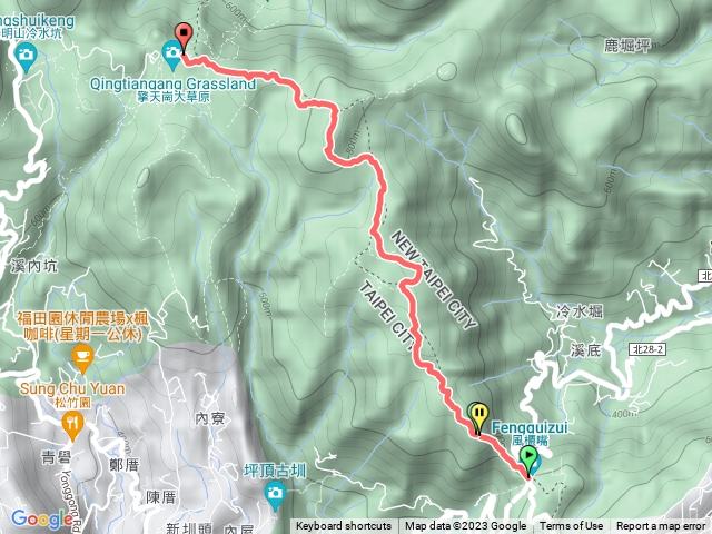 風櫃嘴走到擎天崗