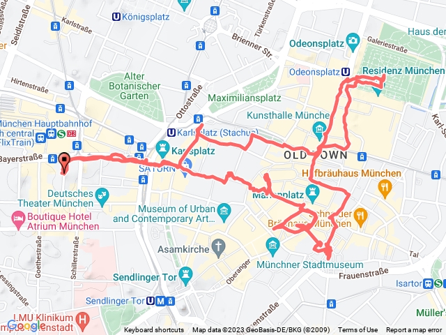 慕尼黑city tour by walk