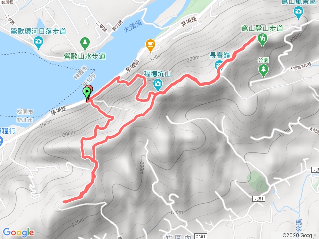 2020-06-28_五十分山-彩虹岩壁-福德坑山-長春嶺