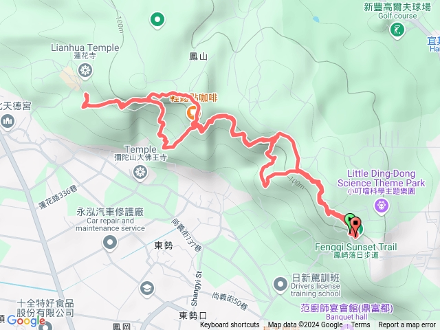 鳳崎落日登山步道