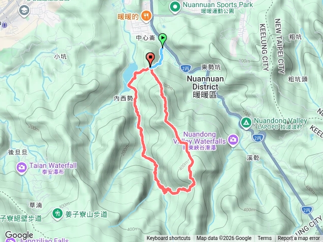 2026.9.25暖暖來福宮-西勢坑古道-東勢大崙-東勢坑山-觀音湖山Q字行