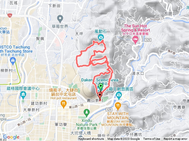 大坑6-10號步道連走（不重複）