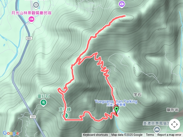 克孝峰、雙峰山、月光山O形預覽圖