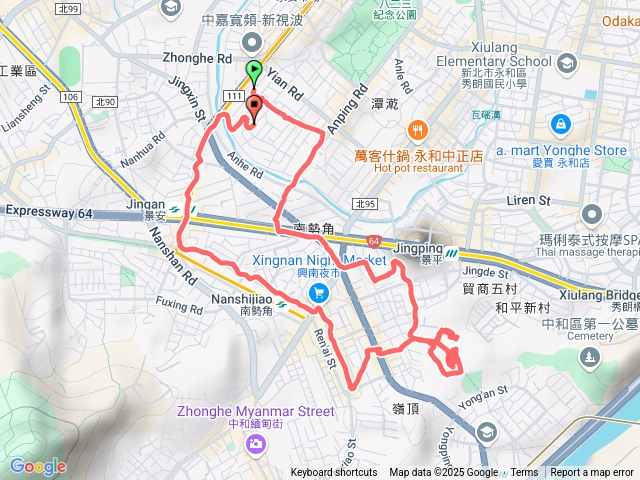 中和南勢角散步