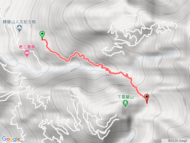 里龍山(登山口→休息亭)