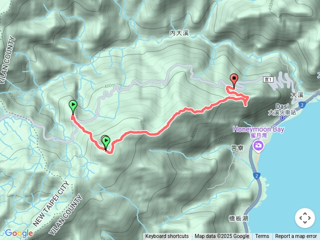 窖寮山縱走七兄弟山