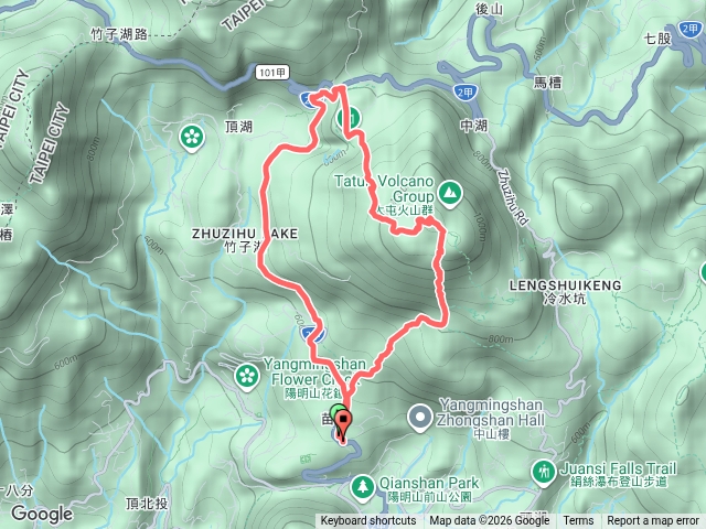 七星山（苗圃>小油坑）預覽圖
