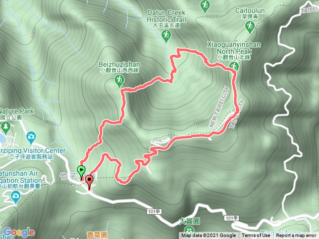 小觀音山群峰O型縱走