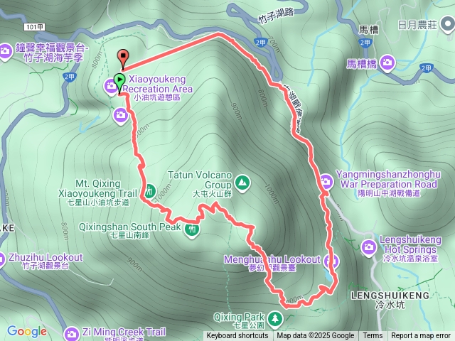 環七星山登山步道