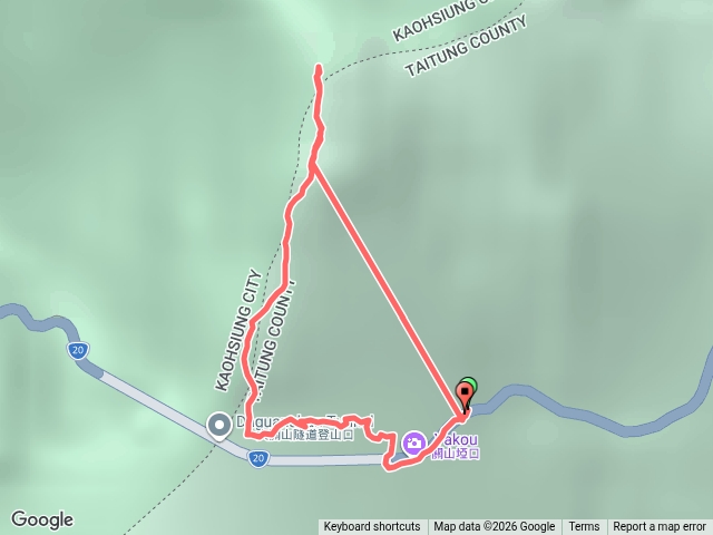 關山嶺山登山步道