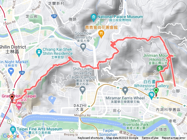西湖站金面山劍潭山