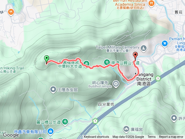 南港公園北興宮中華科大