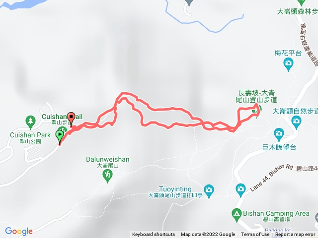 台北士林翠山步道-長壽坡