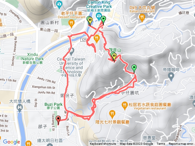 台中太平觀音山健走