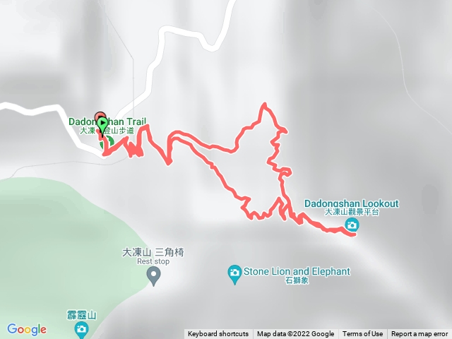 大凍山步道O型
