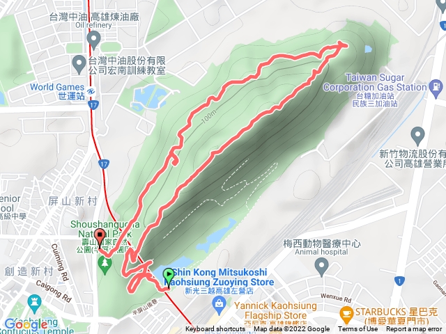 半屏山（自後巷到慈惠堂）