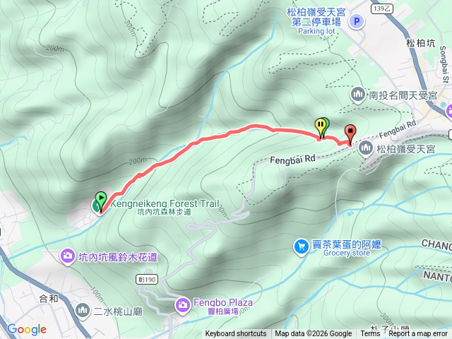 二水-坑內坑森林步道預覽圖