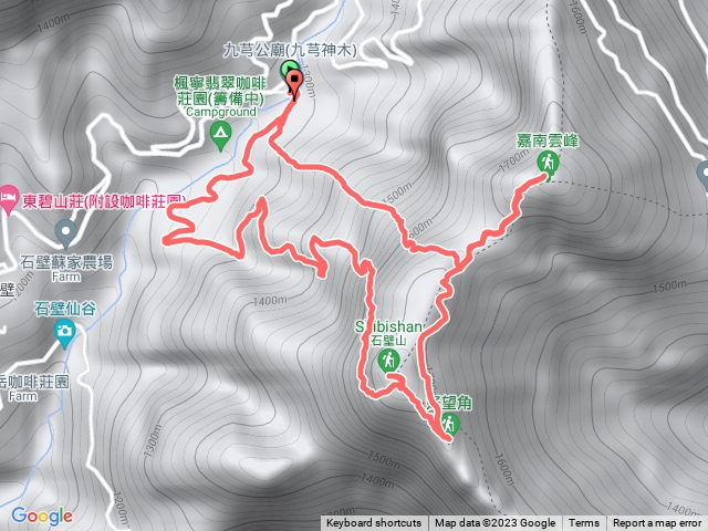 20231218嘉南雲峰+石壁山O型走