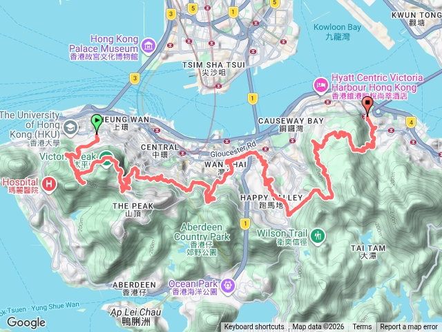 香港_西營盤_鰂魚涌_Trail_