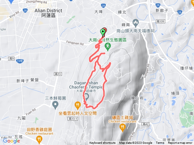 大崗山自然步道