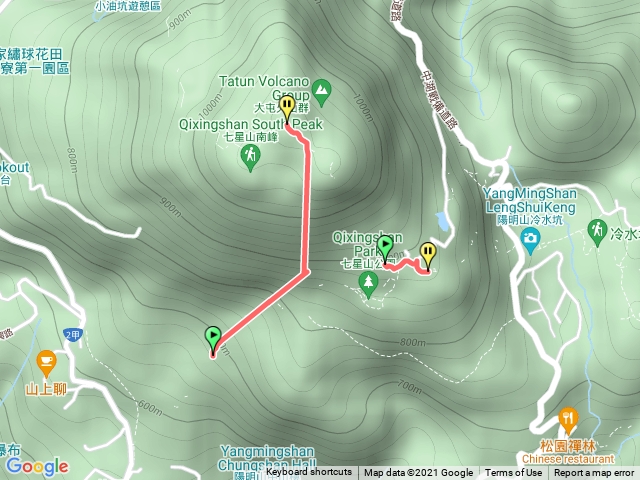 苗圃登山口到冷水坑