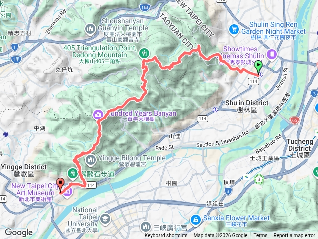 樹鶯縱走預覽圖