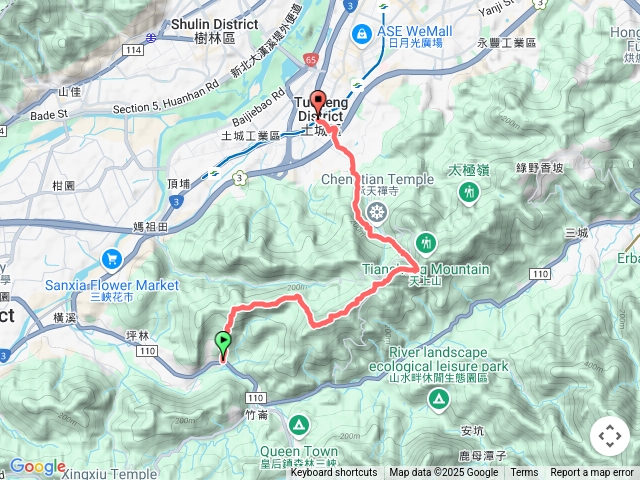微笑山線：【天上山系】望月亭桐花段