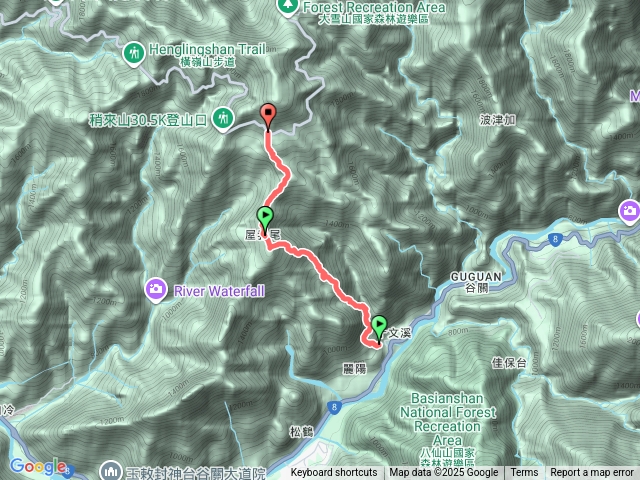尾我尾麗陽線下大雪山