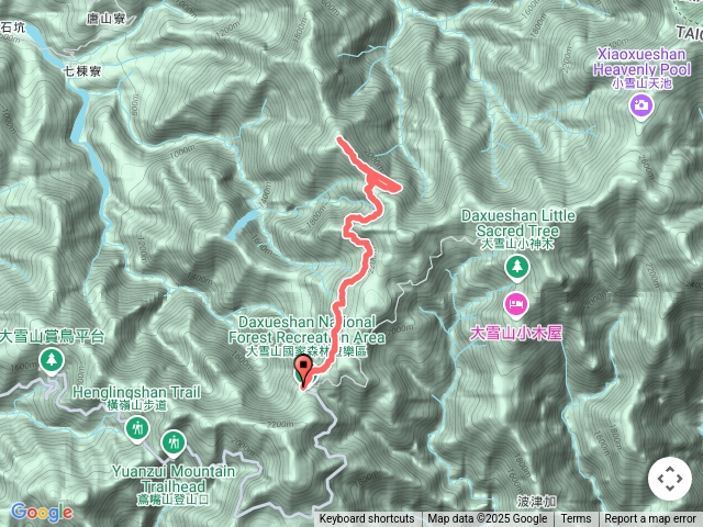 大雪山210林道-烏石坑山