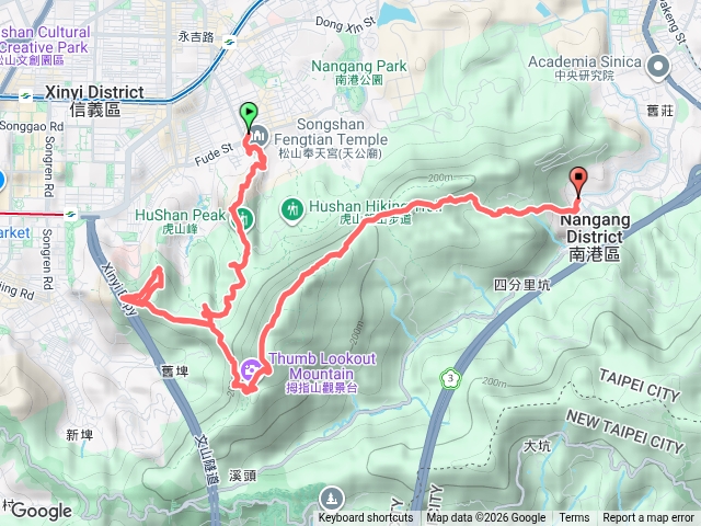 廣慈奉天宮-拇指山-南港山-95峰-中華科大預覽圖