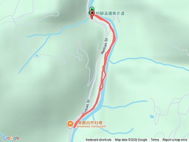 枋腳溪護魚步道