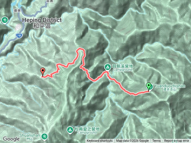 無明甘薯day4～遠多志後營地-登山口預覽圖