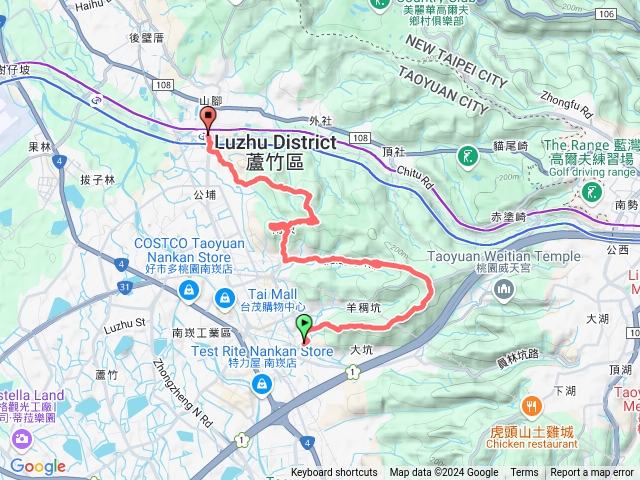 羊稠坑步道五酒桶步道預覽圖