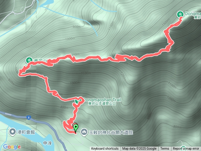 谷關七雄-東卯山