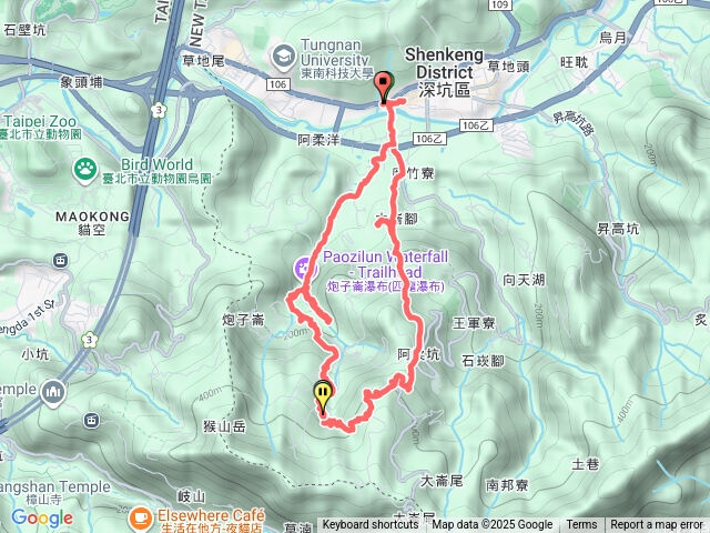 1140830深坑大崎嶺步道-茶山古道-炮子崙瀑布預覽圖