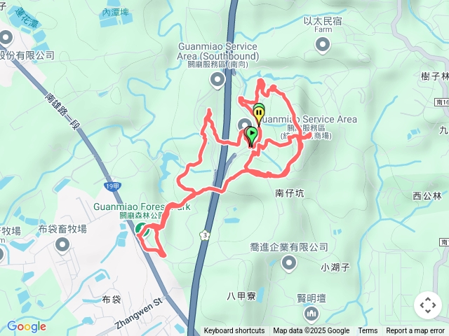關廟森林可果美農場蟻崗山預覽圖
