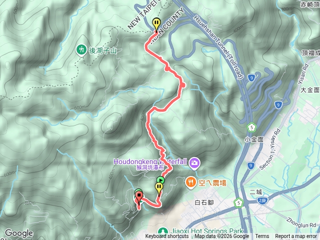 跑馬古道來回預覽圖
