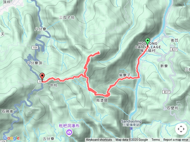 侯硐三山天際線三