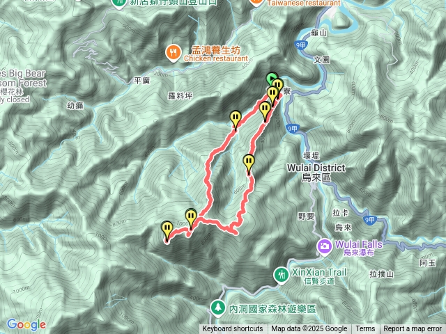拔刀爾山/紅河谷環形