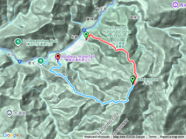 八仙－唐麻丹縱走從日出走到傍晚預覽圖