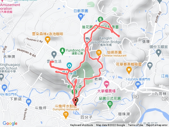 苗栗頭份_後花園步道_8字形路線