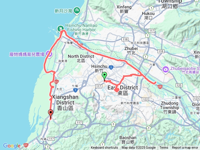 頭前溪自行車道.17公里诲岸自行車道