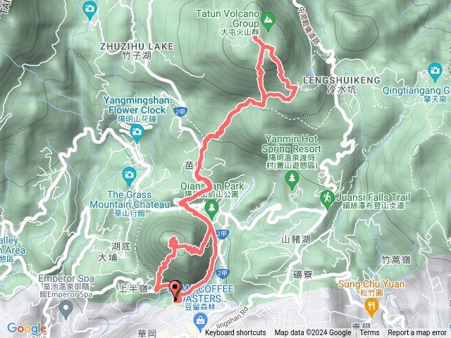 20240124 紗帽山接苗圃上七星山