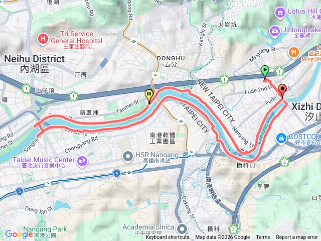 社後橋走去右回