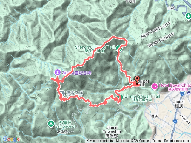 聖烘縱走O型預覽圖