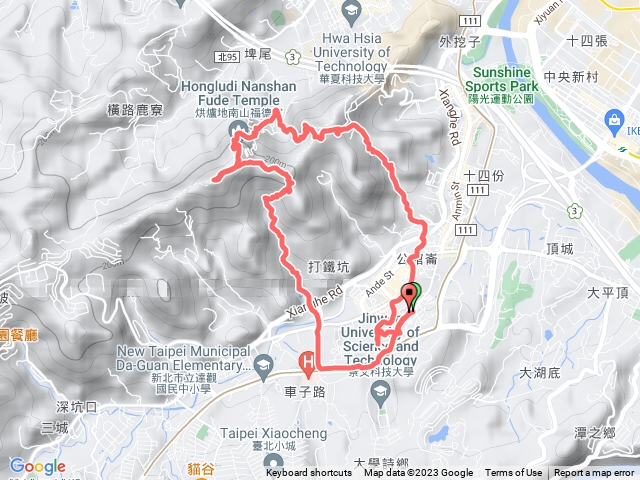 烘爐地登山步道、安康森林公園
